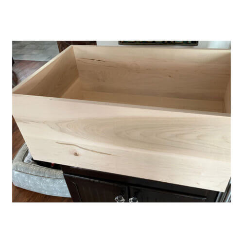 Soft Maple Dovetail Drawer Box